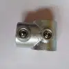 The manufacturer supplies steel pipe connectors, ductile iron guardrail vertical pole joints, frame round pipe connectors Specification image